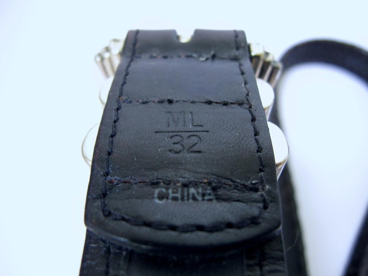 Brighton Black Braided Leather Belt Silver Scroll Buckle Size S/28 Style 97083 Brighton Leather Belt Concho Black Western Silver Heart  main image 3