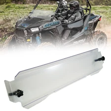 Xprite UTV Clear Half Front Windshield For 2014-2018 Polaris RZR 1000 Turbo XP 4