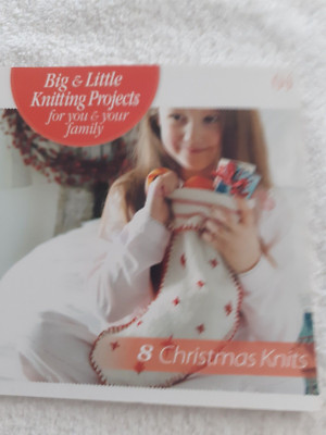 8 x Weihnachtsstrickwaren - große & kleine Strickprojekte Muster
