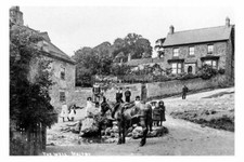 pt0676 - Horse at The Well at Maltby , Yorkshire - Print 6x4