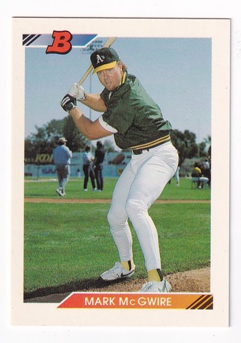 Mark McGwire 1992 Bowman MLB Card 384 AUC EBay
