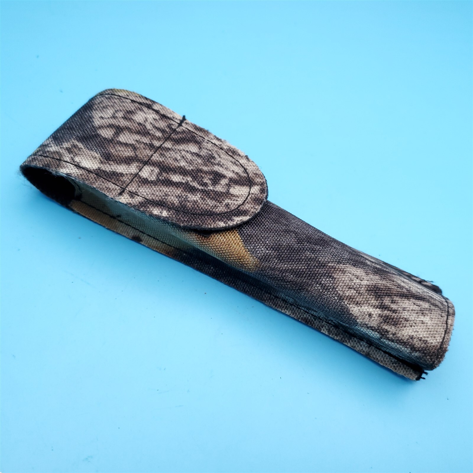 Bear Spray Holster Sheath Camo Nylon Flashlight 1.125