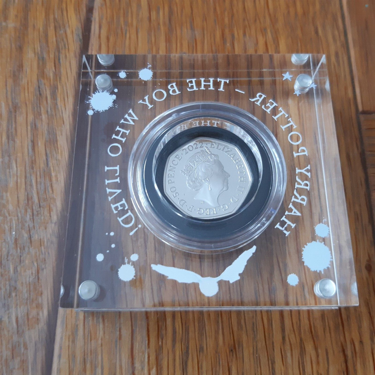 Harry Potter 2022 UK 50p Silver Proof Coin - Limited Edition 01933