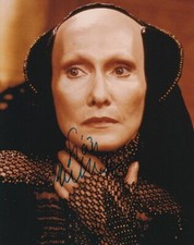 SIAN PHILLIPS signed Autogramm 20x25cm DUNE in Person autograph COA