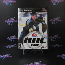 NHL 2002 PS2 PlayStation 2 + Reg Card Complete - 1 Year Warranty EX Cond