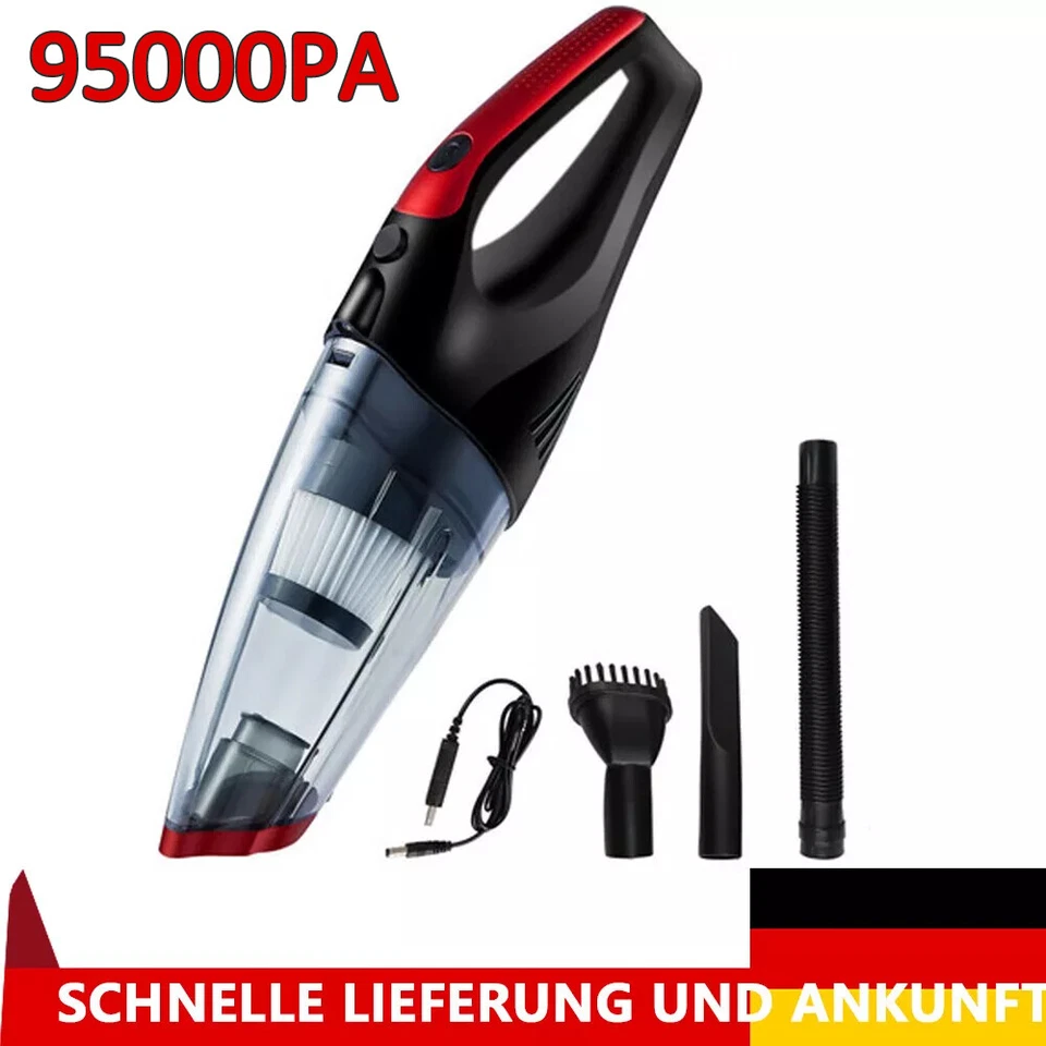 Akku Handstaubsauger Kabellos Akku-Handstaubsauger beutellos für Auto Büro Haus - Bild 2 von 4