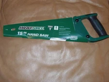Masterforce 15" Resin Handle Hand Saw Carpenter Hand Saw, 8 TPI. sp.nbx(2-PO-169