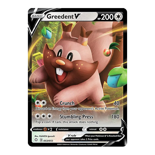 Greedent V Pokémon TCG Cards for sale | eBay
