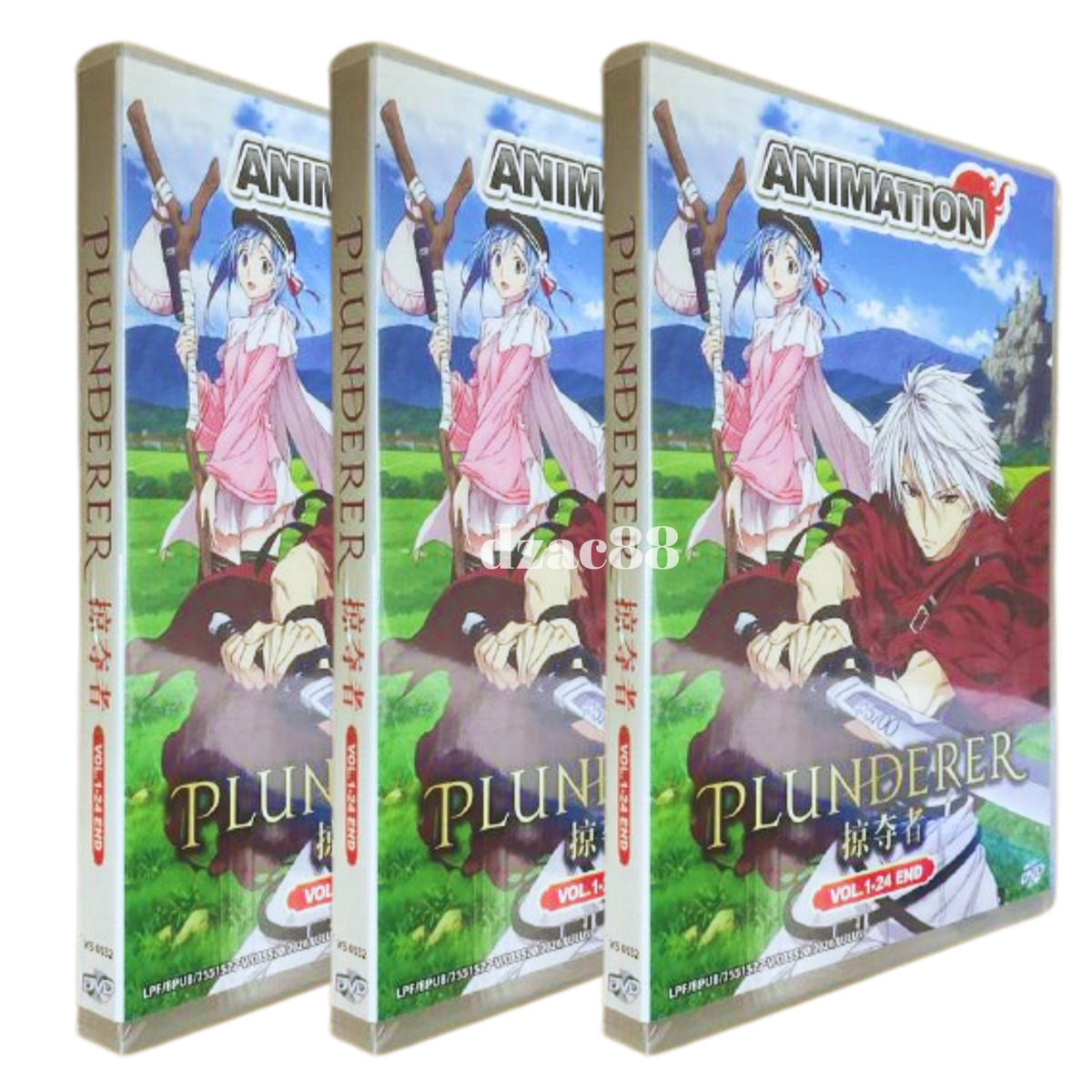 ANIME DVD Plunderer(1-24End) ENGLISH DUBBED