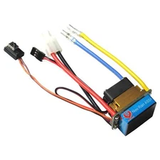 480A 3-Modes New ESC Brushed Speed Controller for 1/10 RC Buggy Rock Car Truck