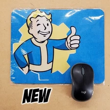 Fallout mousepad Vault Boy 8x10 inches blue - Vault Dweller thumbs up Vault-Tec