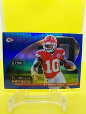 Tyreek Hill 2021 Panini Playoff Purple Behind the Numbers KC Chiefs BTN-THI