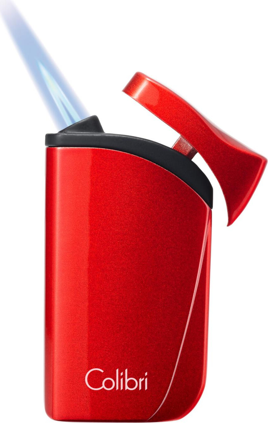 Colibri 1 Jet Lighter Falcon & II / Angled Flame / Viewing Window / 8 Colors