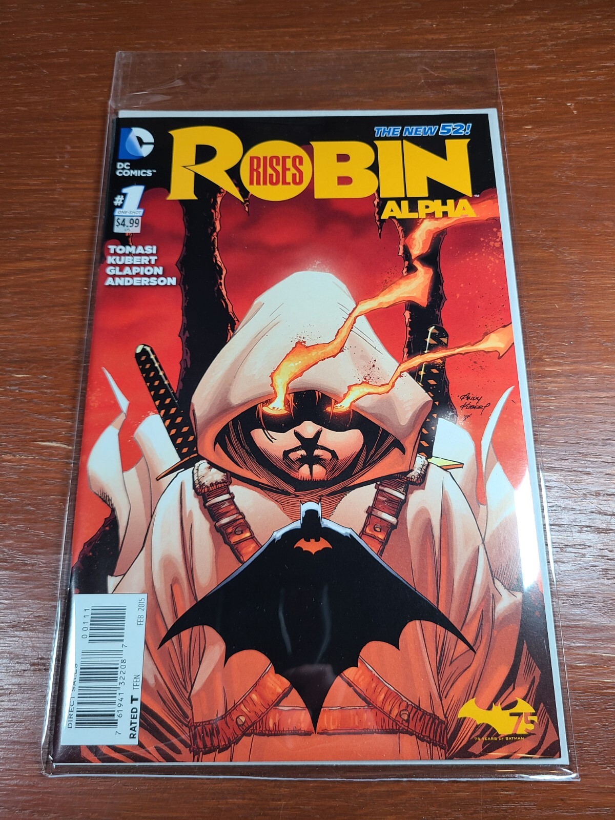 Robin Rises Alpha #1 (DC Comics 2015) 1st Print Direct Sales NM/ M The ...