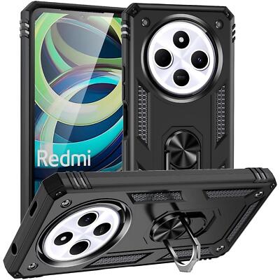 Handy Schutzhülle für Xiaomi Redmi 14C Hybrid Hülle Armor Tasche Outdoor Case