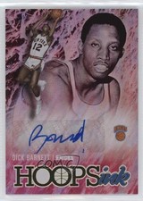 2020-21 Panini NBA Hoops Hoops Ink Dick Barnett #HI-DBR Auto HOF 2r7
