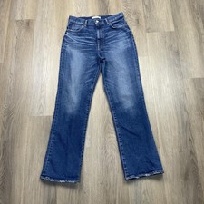 Moussy Vintage Jeans Womens Blue Made In Japan High Rise Straight Leg Denim
