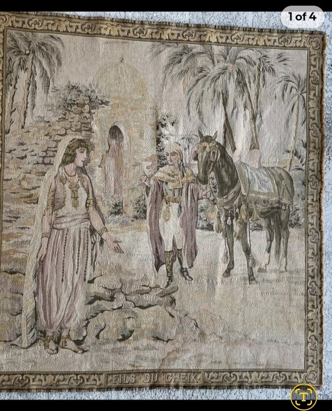   Rudolph Valentino " Fils Du Cheik" Almost 100 Years Old !! 