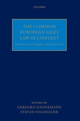 The Common European Sales Law in Context - 9780199678907