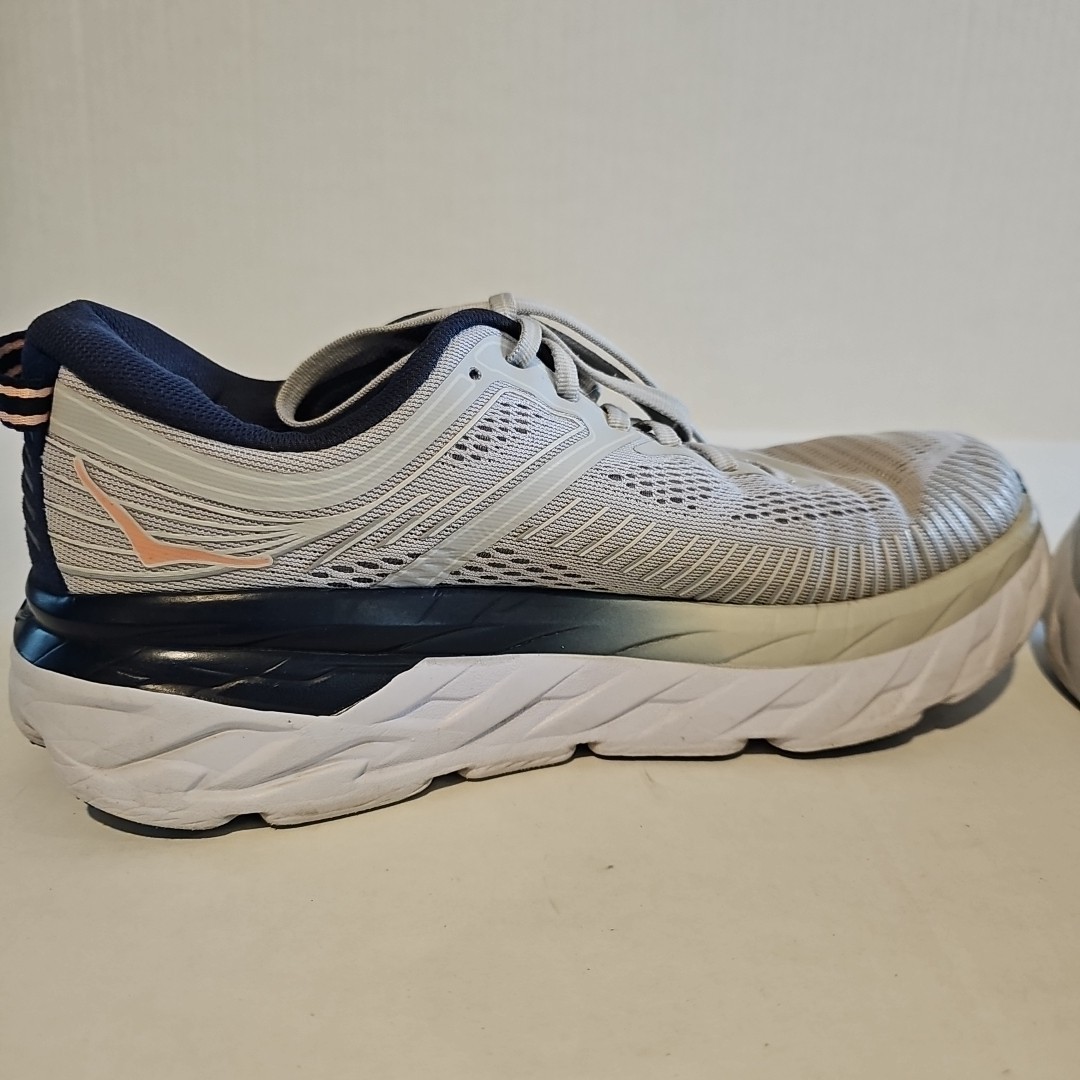 Hoka One One Bondi 7 Lunar Rock Women's Running Shoes Size 8.5 thumbnail 6