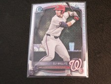 2025 Bowman Draft Chrome Mega Box Refractor ELI WILLITS SP RC Rookie! NATIONALS!