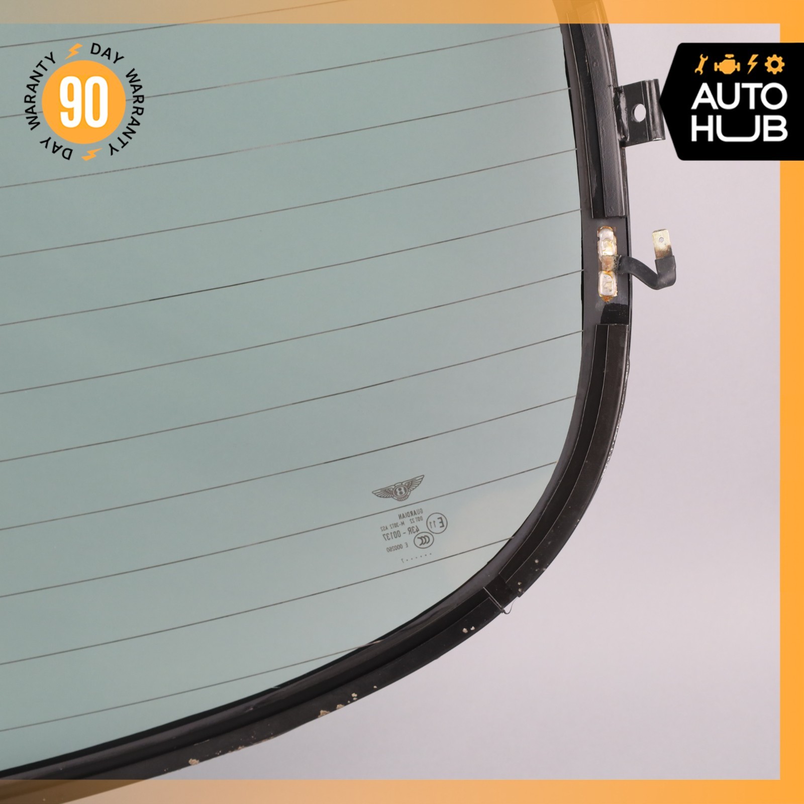 07-11 Bentley Continental GTC Convertible Top Rear Back Glass Windshield OEM 52k