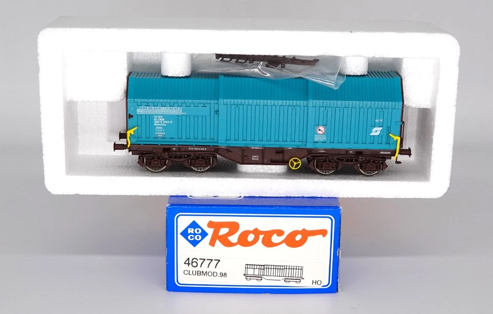 Roco 46777 Teleskophaubenwagen der ÖBB "Roco Clubmodell 1998" in OVP