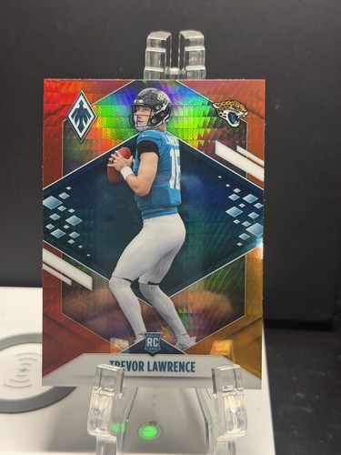 Trevor Lawrence [Fire Burst] #101 2021 Panini Phoenix card