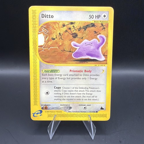 Ditto Pokemon e-Card Series Skyridge #51 2003 MP