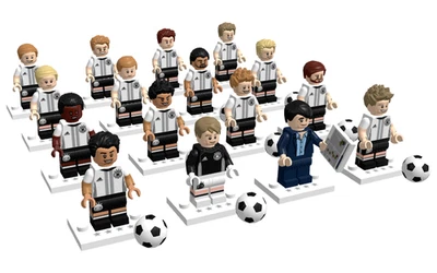 LEGO® 71014 Minifiguren Serie DFB Die Mannschaft Kompletter Satz alle 16 Figuren - Bild 1 von 2