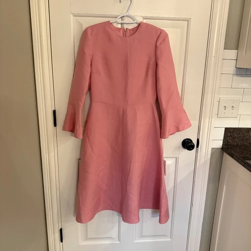 Nuovo! Valentino ​Vestito in lana vergine e seta linea A 45185