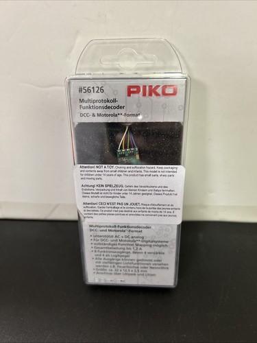 Decodificador de funciones Piko #52126 | Zustand: New