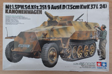 TAMIYA 35147 - GERMAN MTL.SPW.SD.KFZ.251/9 AUSF.D 7.5cm KANONENWAGEN - 1/35 KIT