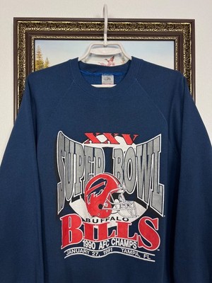 Vintage 90's Buffalo Bills Spell Out Super Bowl AFC Champs