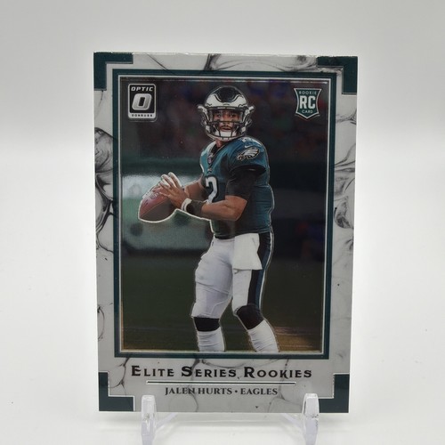 Jalen Hurts Panini 2020 Donruss Optic Elite Series Rookies ESR-JAH Eagles RC