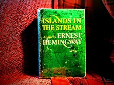 Vintage Ernest Hemingway Islands in the Stream A Novel 1970 Scribners 1st
