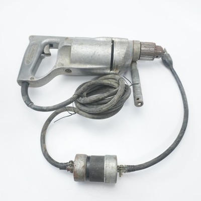Vintage Milwaukee Model 1000 Heavy Duty 1/2'' Drill jacobs Chuck 115V OR 220V
