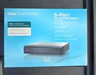 Cisco 8 Port 10/100/1000 Gigabit Ethernet Switch SD2008 - New  Open Box "READ"