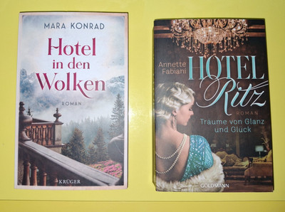 2tlg Bücherpaket*Hotel Ritz*Hotel in den Wolken*A.Fabiani&M.Konrad*Hotel-Roman 
