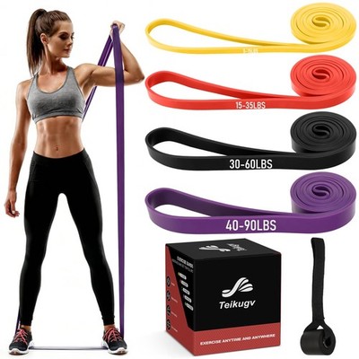 Resistance Bands for Working Out, Pull Up Assistance 5-170lbs, 5-85lbs