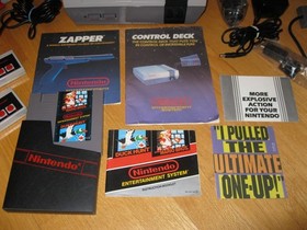 Juego de acci&oacute;n original Nintendo NES. CIB con The Super Mario/ Duck Hunt. &iexcl;PROBADO!