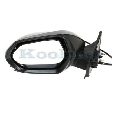 For 2016-2022 Prius Front Left Mirrors Black Plastic Q