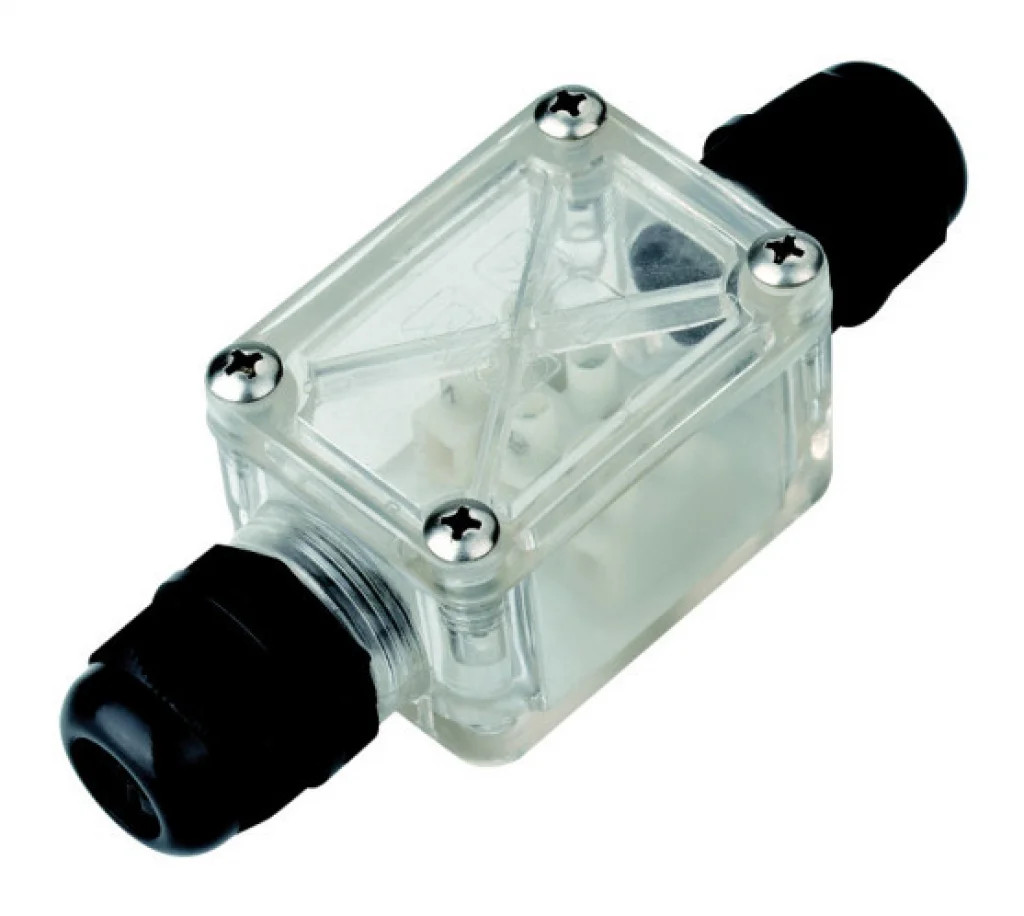 Inline Junction Outdoor 2 Way Connector Box IP67 IK10 Integral ILGDA008