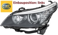 Hella 1ZS169009-131 Hauptscheinwerfer Links Scheinwerfer Frontscheinwerfer