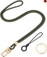 Segus SchlüSselband Mit Karabiner, 1 StüCk SchlüSselband GrüN, UmhäNgeband Mit D