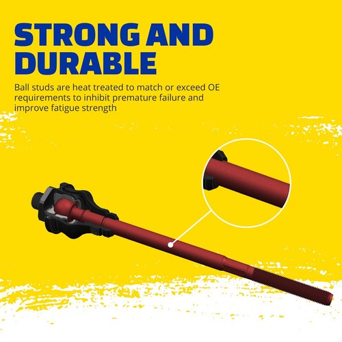 Moog EV800565 Tie Rod Ends Front Driver or Passenger Side Inner Interior Inside - Picture 4 of 7