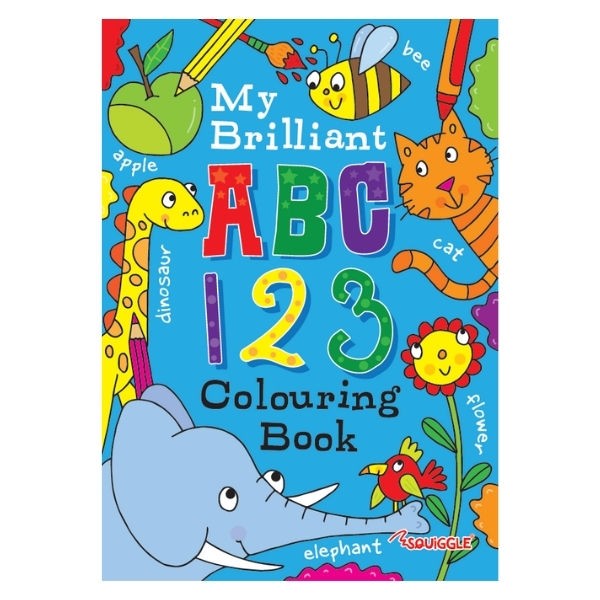 ABC/123 Colouring Book - Image 4