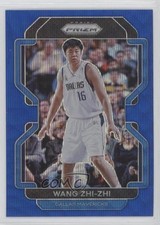 2021-22 Panini Prizm Blue Wave Prizm Wang Zhizhi Wang Zhi-zhi #273 r1p