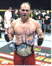 Randy Couture signed 8x10 Photo MMA