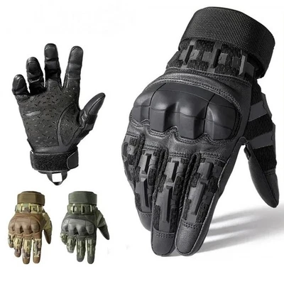 Taktische Handschuhe Action Herren Militär Camo Einsatzhandschuhe für Bushcraft - Bild 1 von 4